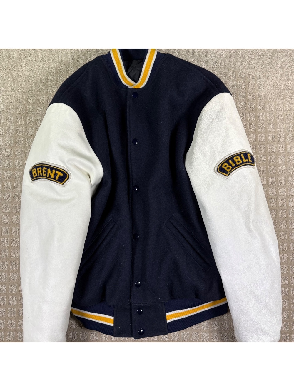 Shanter Sportswear 1980s Varsity Wool Jacket Large